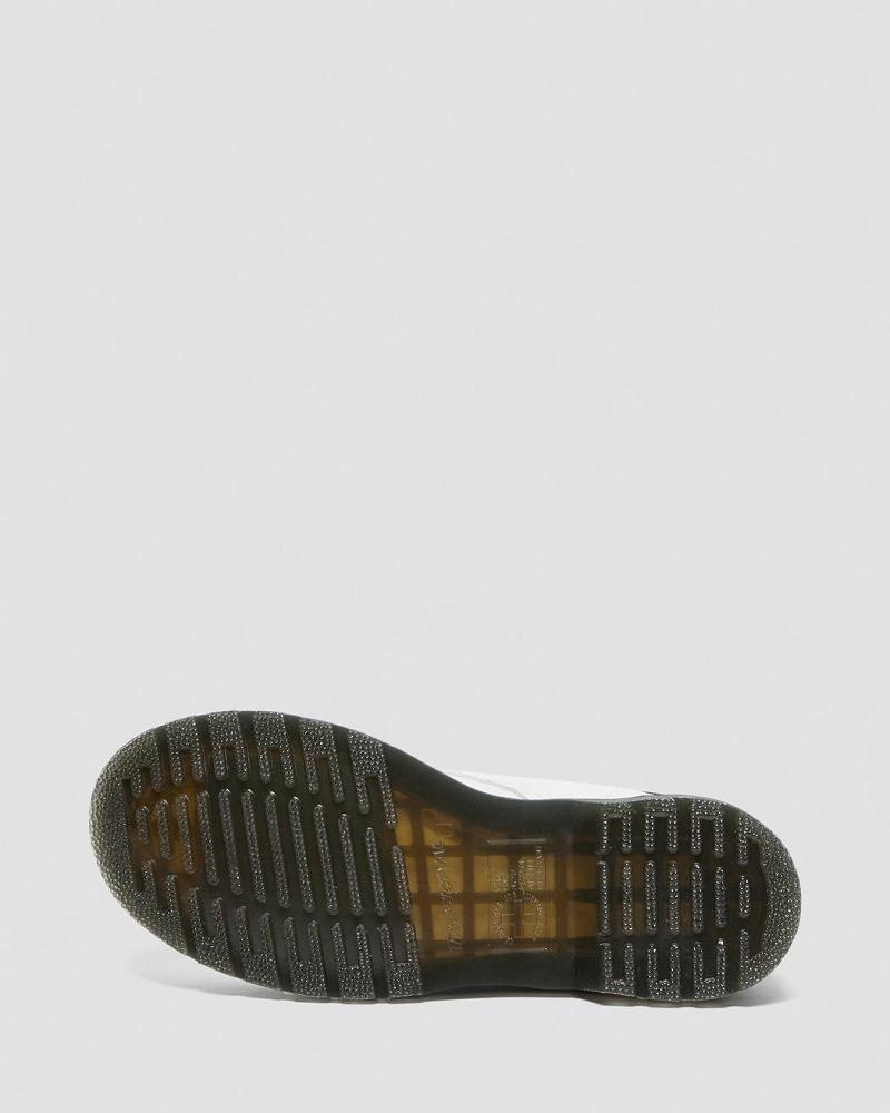 Dr Martens 1460 Laced Virginia Lær Snørestøvletter Dame Hvite | Norge 606TCE